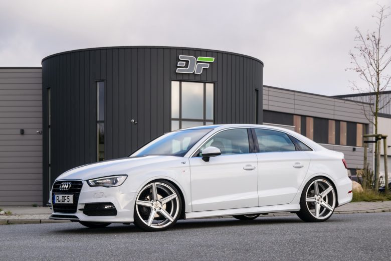 This Is DF Automotive`s Latest Wheel Package on Audi A3 Sedan