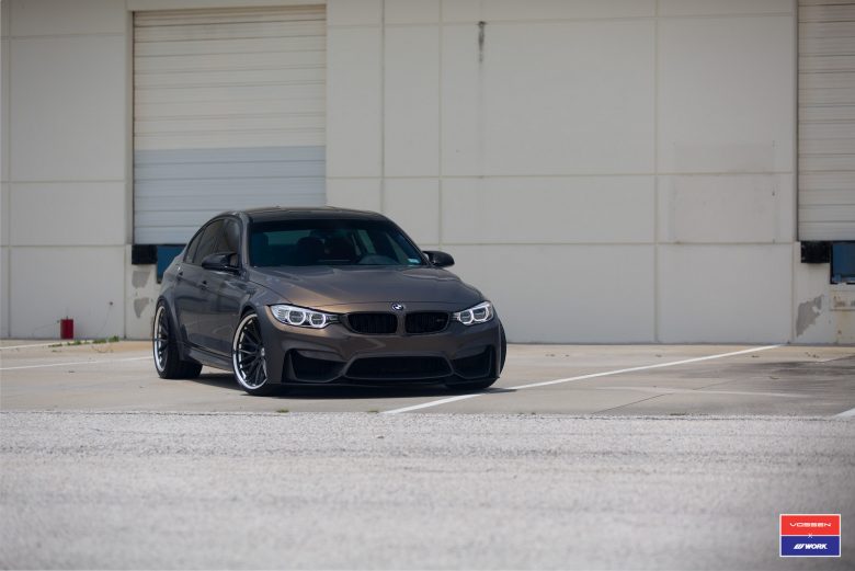 F80 BMW M3 Wrapepd in Vossen Wheels, Video Highlights Exquisite Looks