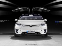 Tesla Model X with the R-Zentric Package by RevoZport