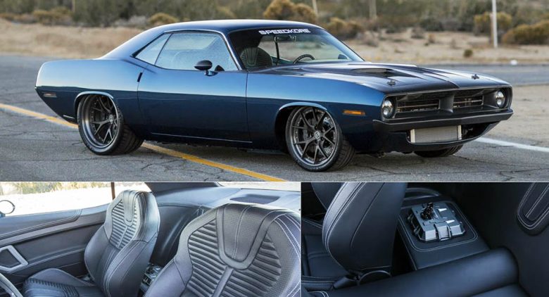 Restomod: 1970 Plymouth Barracuda by SpeedKore Sounds Extremely Menacing