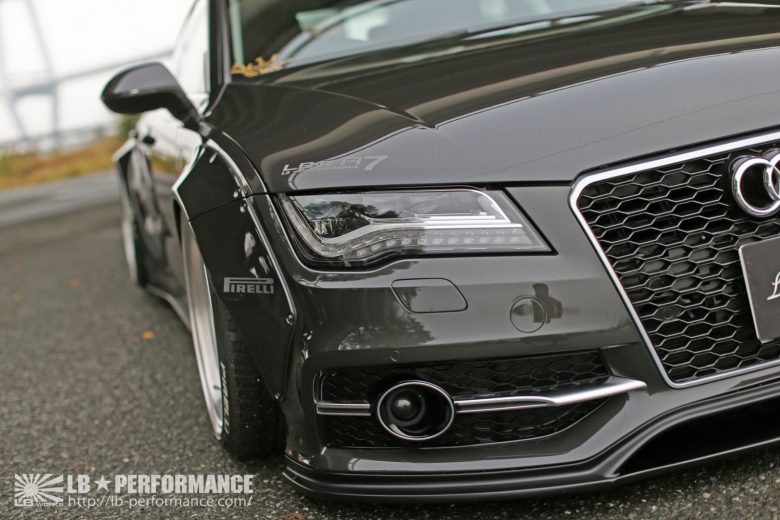 Audi A7 Gets Wide Aero Kit by Liberty Walk