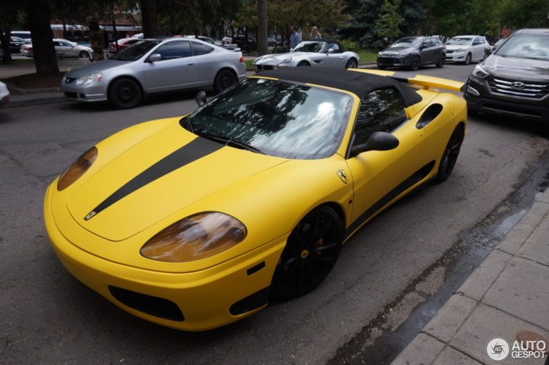 Ferrari 360 Modena Spider Looks Fabulous with Hamann`s Aero Kit