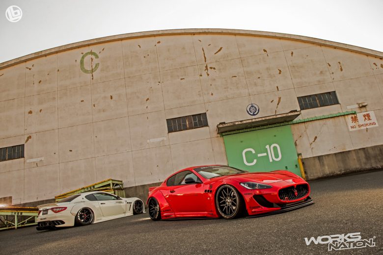 Maserati GranTurismo with Bragging Treatment from Liberty Walk