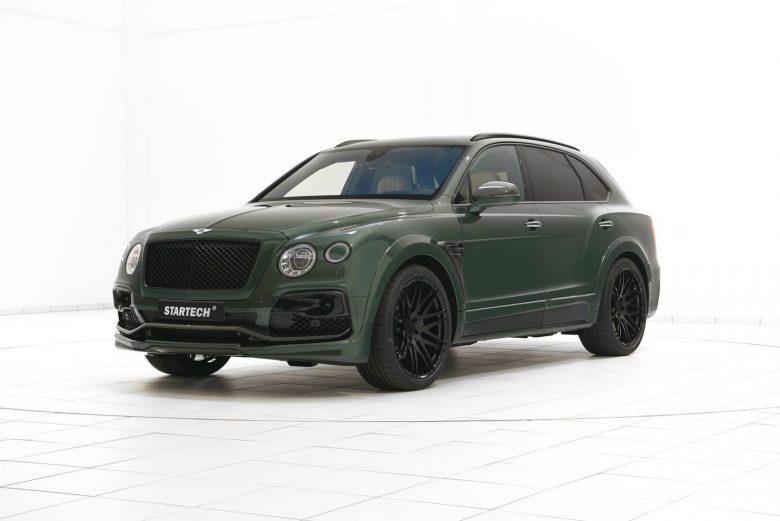 Verdan Green Bentley Bentayga SUV with Full Aero Package by Startech