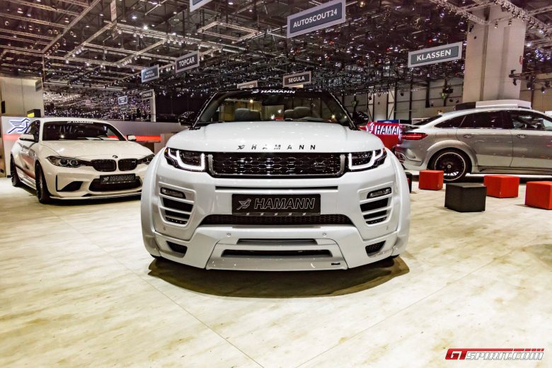 This Is Hamann`s New Range Rover Evoque Convertible Revealed in Geneva