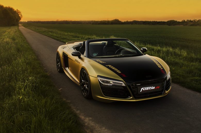 Audi R8 V10 Spyder with Power Upgrades by FOSTLA