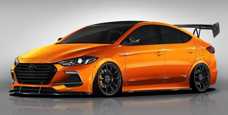 This Is BTR`s Special Edition Hyundai Elantra Sport Kicking Off at 2017 SEMA, This October