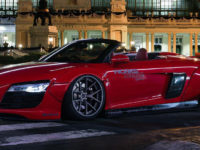 Audi R8 Spyder with Wide Body Kit and One-Off PURR Wheels, Installation by Infinite Motorsport