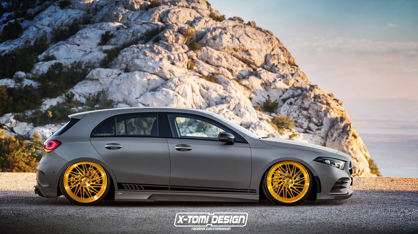 2019 Mercedes A-Class Rendering