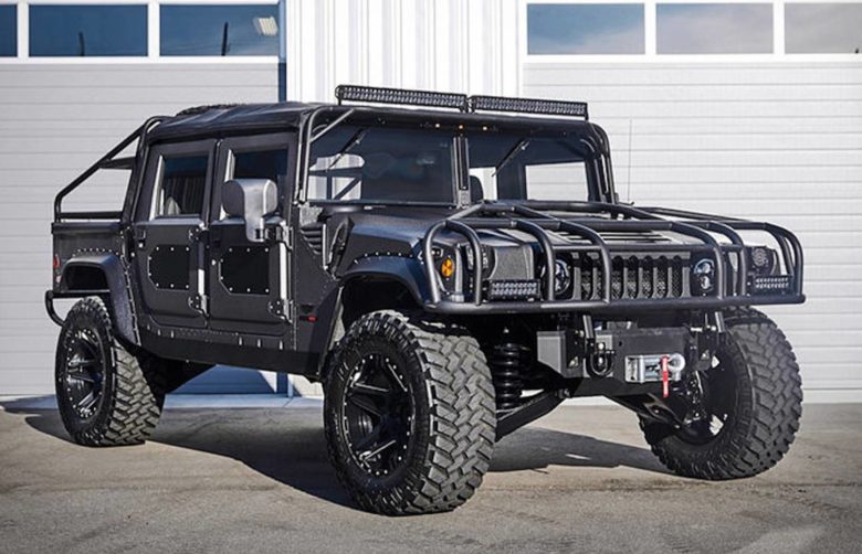 Hummer H1 Gets Customizations and New Power, Installation by MSA