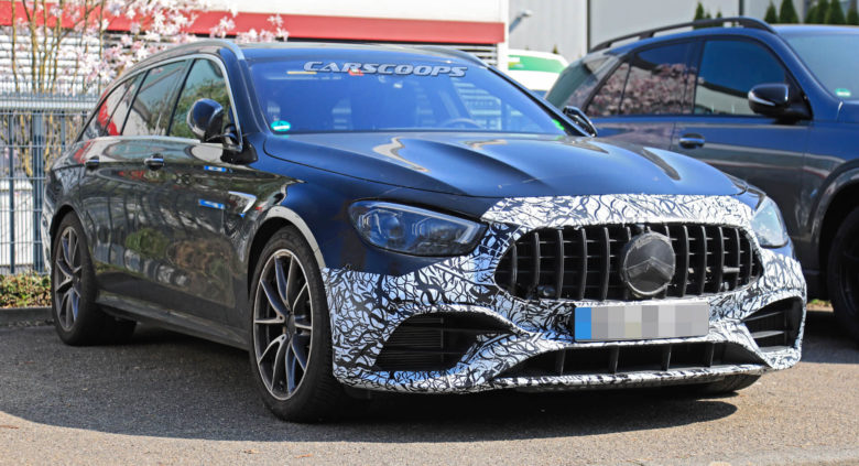 The 2021 Mercedes AMG E63 Caught In The Act