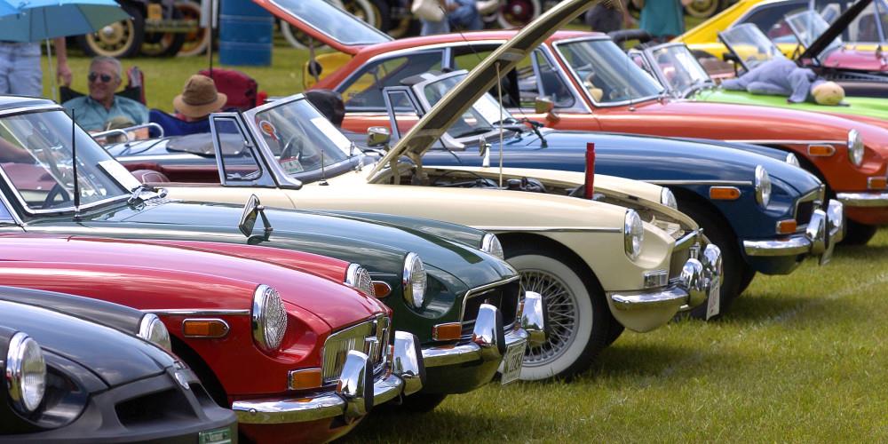Vintage Cars Meeting Car Show
