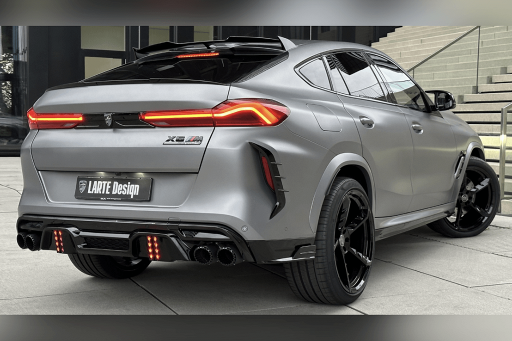 BMW X6 M with Carbon Fiber Kit by Larte Design 1