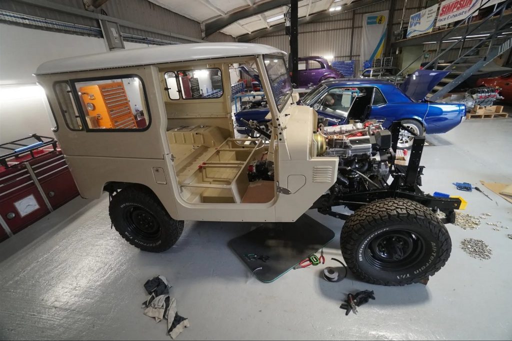 FJ Land Cruiser Restomod with Lexus V8 6