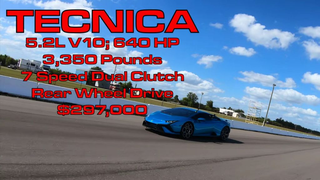 Aventador SVJ vs. Huracan Tecnica Drag Race 16