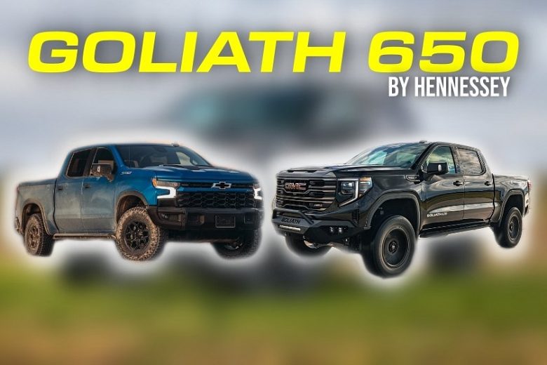 Chevy Silverado & GMC Sierra with Hennessey`s Goliath 650 Upgrade Kit