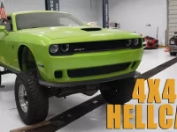 Conquering the Wild: Homebuilt Dodge Challenger Hellcat 4×4