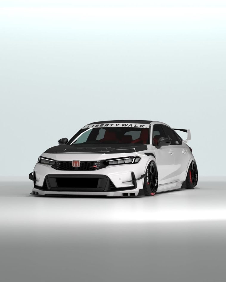 Hpnda Civic Type R by Liberty Walk (1)