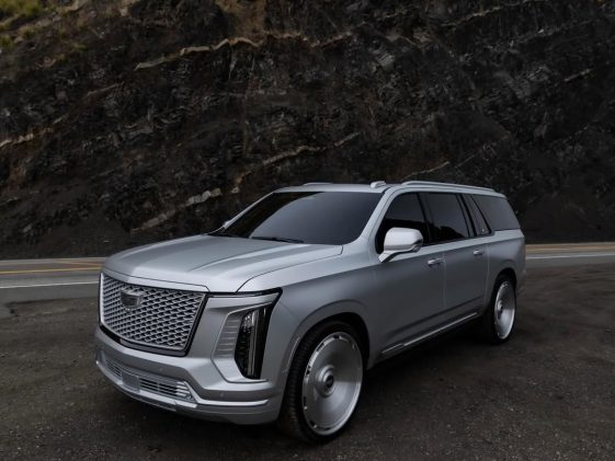 Cadillac Escalade Kim K Platinum Edition (10)