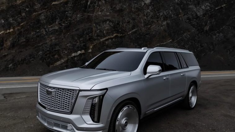 Cadillac Escalade Kim K Platinum Edition (10)